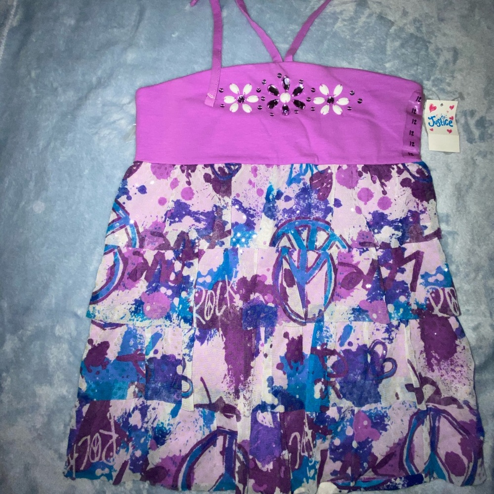 Ruffled halter top